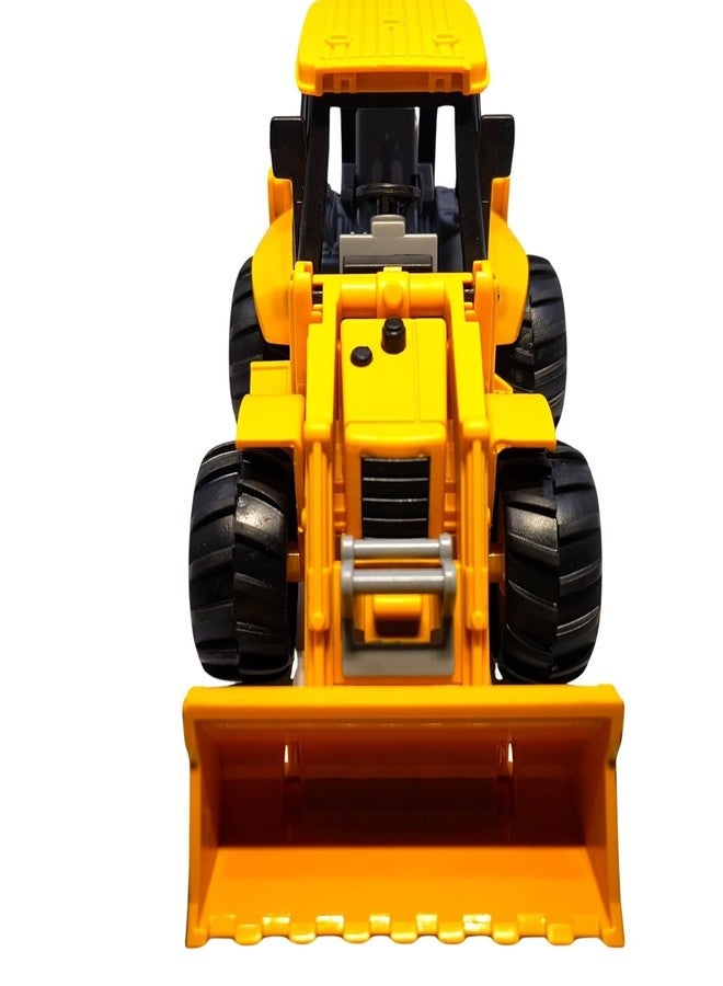 YUIOP - Friction JCB Truck for Kids - Simulation Model - Movable, Adjustable Parts (Yellow) (Pack of 1) - Image 4